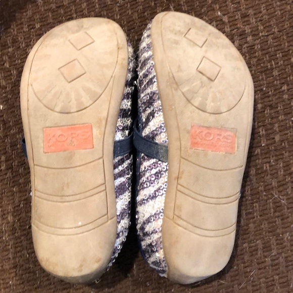 Michael Kors Lil Cora 2 Zebra Ballet Flats Sz 11 - Picture 5 of 5